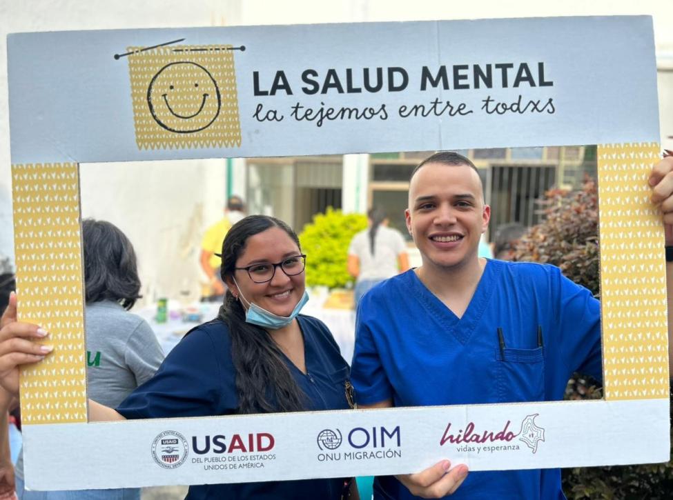 Hospitales municipales se suman a la Campaña de cuidado de la Salud Mental de USAID y OIM
